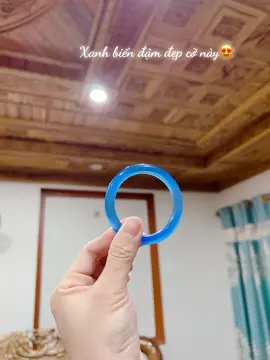 Vòng đá mắt mèo xanh dương#vongngoc #vongdaphongthuy #vongdamatmeo #xuhuong 