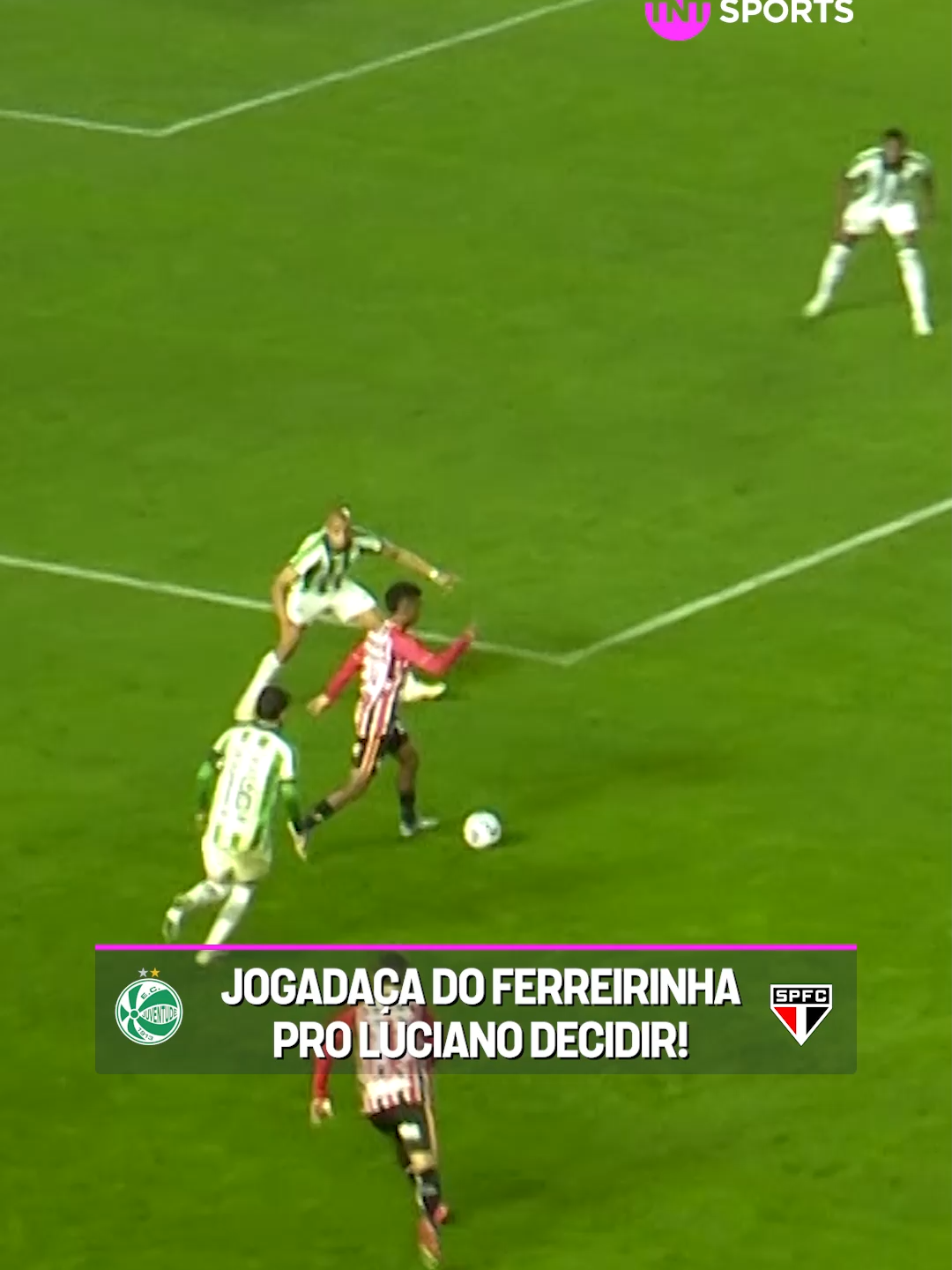 JOGADAÇA ABSURDA DO FERREIRINHA E GOL DO LUCIANO!! 😱🇾🇪 O atacante do São Paulo deu uma CANETA DE CINEMA e o camisa 10 mandou ela pro gol!! #BrasileirãoBetano #FutebolBrasileiro #foryou #tiktokesportes #fy #fyp #saopaulo #luciano