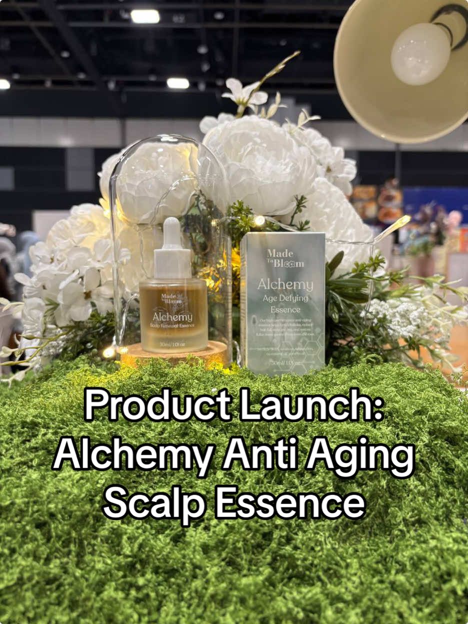 ITS FINALLY LAUNCH DAY!! Come by and get your hands on limited bottles of our ALCHEMY ANTI AGING SCALP ESSENCE! To those who’ve been looking for a scent free essence that still delivers results, this is for you!