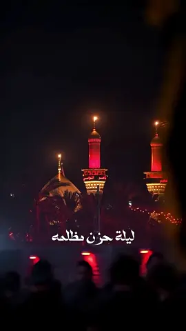 ليلة حزن مظلمه🥹♥️#كربلاء #محرم #اكسبلور #ترند #رايه_الامام_الحسين #خدام_الحسين #قصائد_حسينيه #باسم_الكربلائي #من_كربلاء 