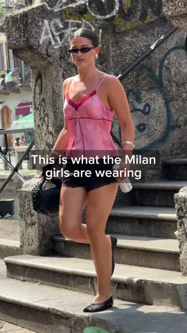 🇮🇹 The summer fits were out in Milan last week #OOTD #milan #Summer #outfit #inspo 
