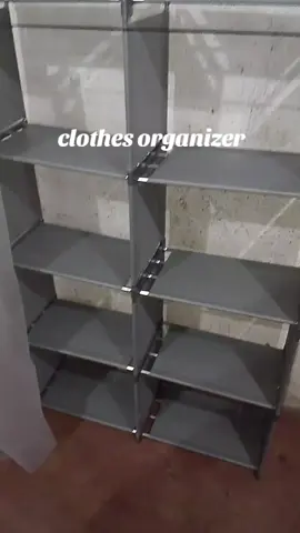 Dustproof cloth cabinet non woven Rack wordrobe multipur simple assembly storage cabinet. #clothsorganizer  #organizeclothes  #organizerideas 