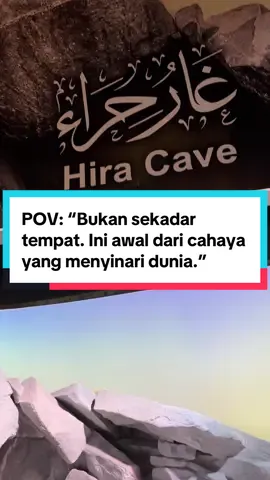 Walau hanya replika, suasananya bikin hati bergetar. Di sinilah, wahyu pertama turun kepada Rasulullah ﷺ…” 📖 ‘Iqra’ bismi Rabbik…’ #guahira #makkah #museumwahyu #museumalquran #UmrohImpian #umroh2025 #fyp #foryoupage #foryoupages #umrohamanah #DoaDiBaitullah #travelsunnah #MenabungUntukUmroh #LabbaikYaAllah 