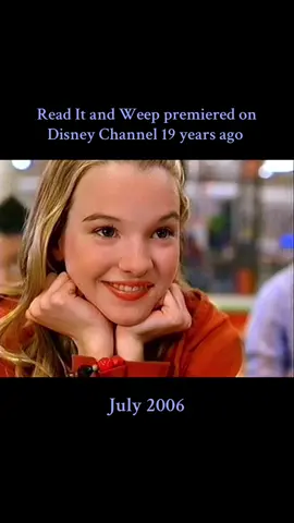 Read It and Weep premiered on Disney Channel 19 years ago July 2006 #disneychannel #foryoupage #disneycommericals #nostalgic #pov #fypppppppppppppppppppppp #nostalgia #Summer #olddisneychannel #dcom #kaypanabaker #daniellepanabaker #fypシ 