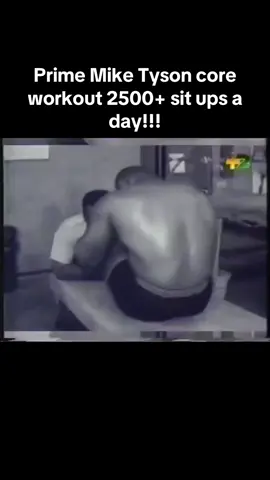 Prime Mike Tyson doing 2500 press ups a day #boxing🥊 #boxingtraining #miketyson #training #worldchampion #boxingedit #fyp 