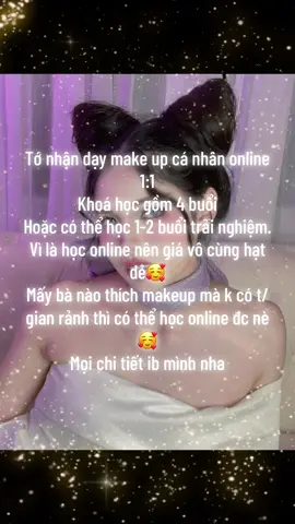 Đăng kí học make up online đi các chị