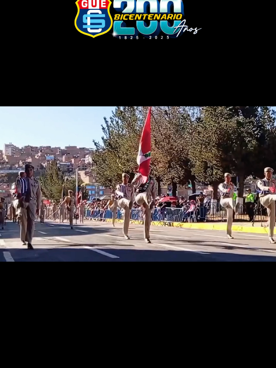 Desfile por Fiestas Patrias 2025 #200años #GUESC #UnCarolinoUnCaballero #guesancarlos #bicentenario #1825 #2025 #guesancarlos #launidad #puno #carolinos 