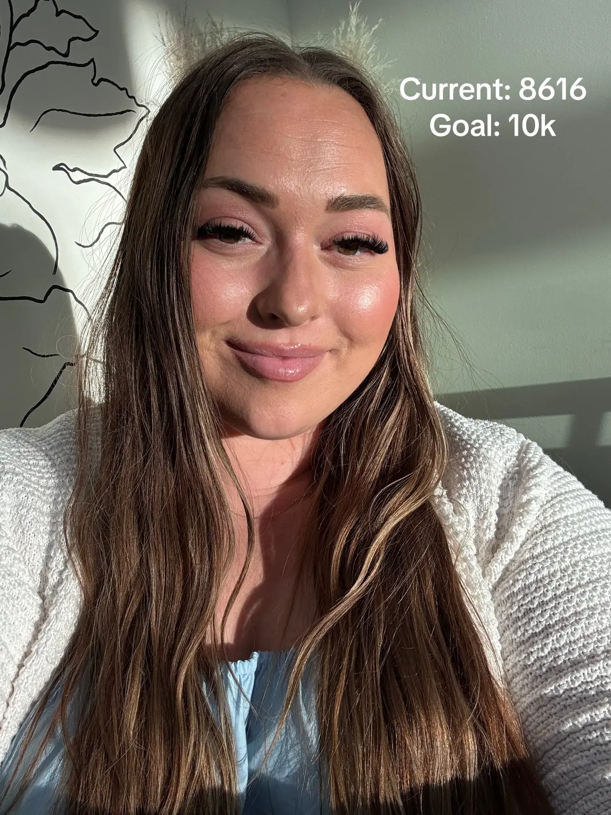 let’s see if I can hit 10k by September 7th!!🤞🏻#10k #roadto10k #smallbusinessowner #microinfluencer 