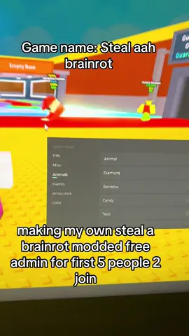 #stealabrainrot #stealabrainrotmodded #robloxfyp #growagarden #viralvideos 
