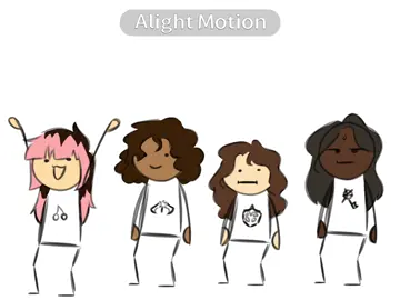 always these four on something (i made a revised version sorry to those i upset: @chery.skiendelz ) • IB:@닝겐  • #katseye #fanart #fyp #animation @KATSEYE @Megan Skiendiel @daniela avanzini @LARA RAJ @meret manon 