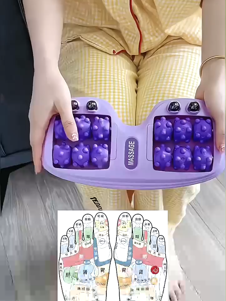 足底按摩器足部脚部足疗养生家用猫爪滚轮足底按摩器#按摩器_#_20250724222014_tk_rename_rfxwi
