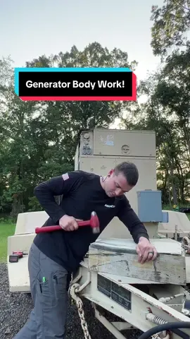 So much time for such a small fix! #generator #militarygenerator #militaryequipment #heavyequipment #militaryquality 