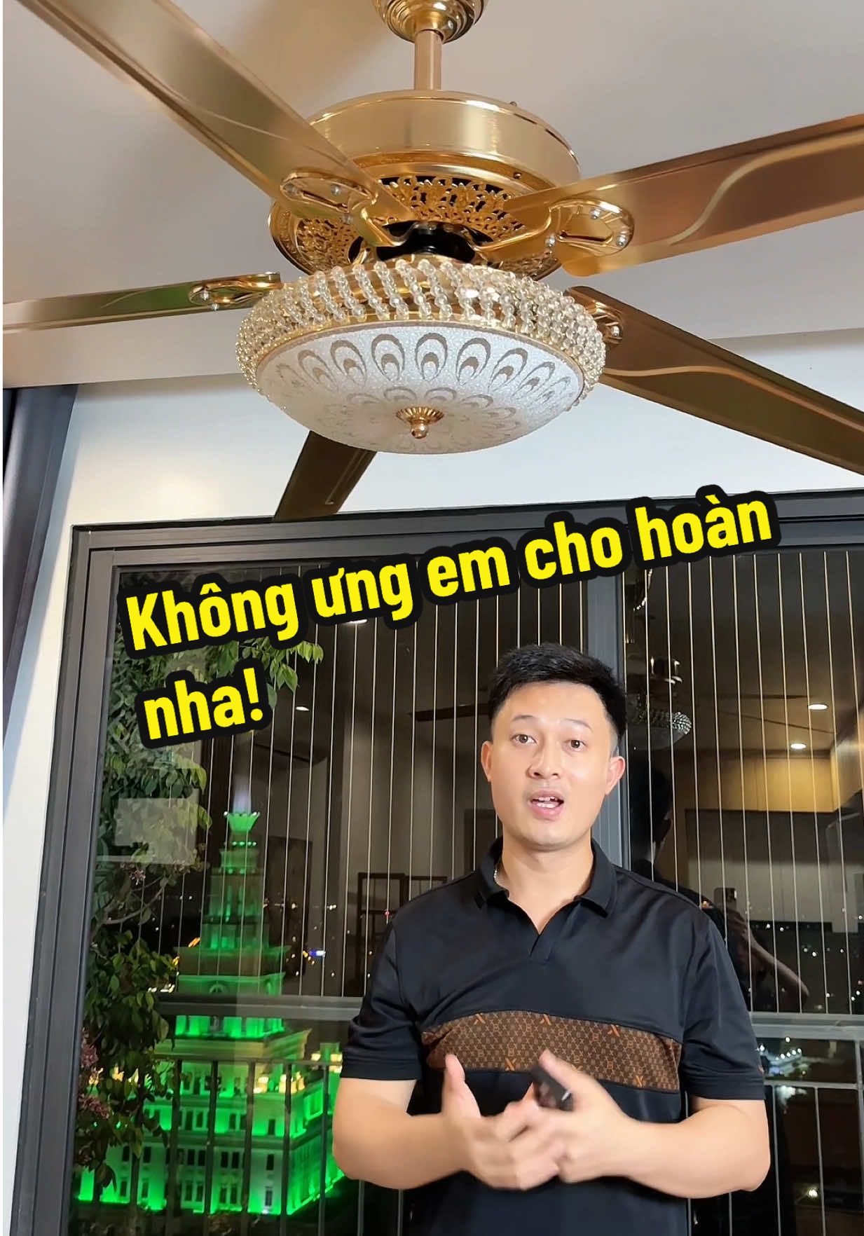 Mẫu quạt trần được nhiều người yêu thích lựa chọn 2025  #quat #quattran #quattranden #xuhuong #muataitiktok #nhanuytin88 