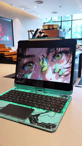 Transparent Series, New 360-Degree iPad Keyboard #iPad keyboard #iPad case #Rotating keyboard #New iPad keyboard #iPad #iPad Pro #Multifunctional iPad keyboard