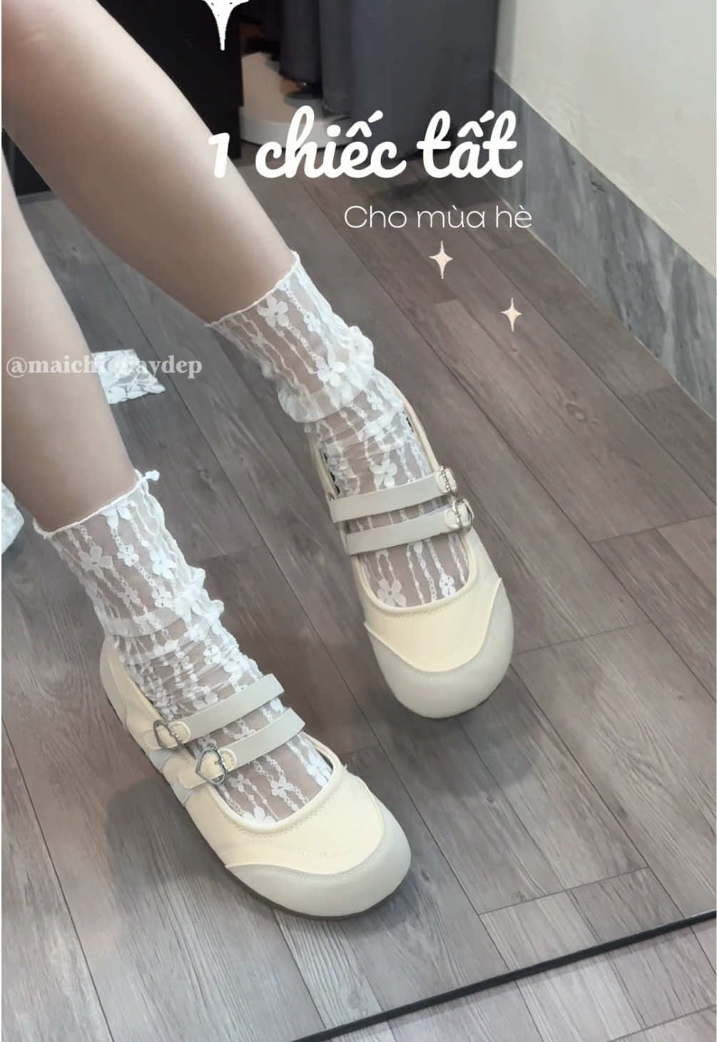 1 chiếc tất cho mùa hè ✨🥰 #maichireview #viral #maichigiaydep #saleluongve #muataitiktokshop #tatren #tatcaoco #tatrenluoi #tatrenhoa #tatrenhoatiet 