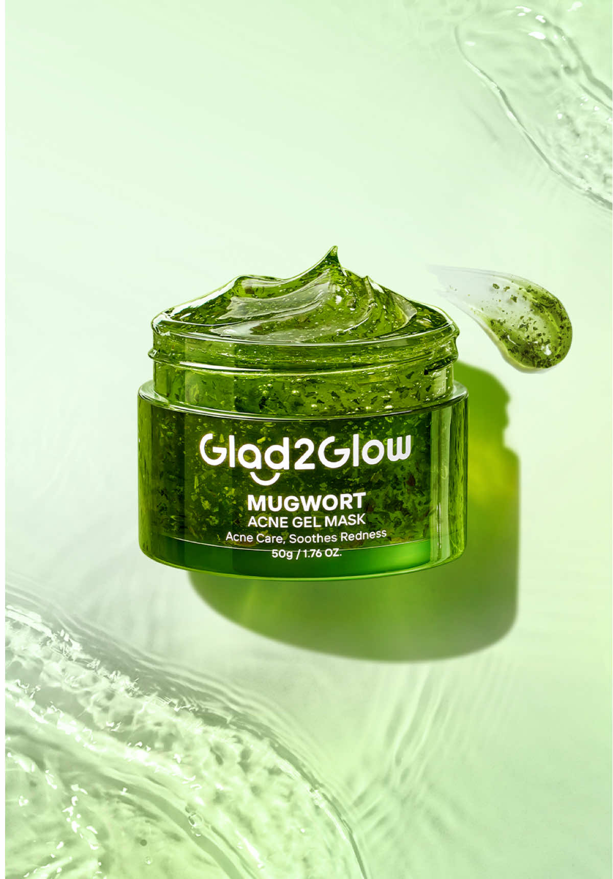 It’s time for a masking moment 💚🌿 Meet a brand NEW Mugwort Acne Gel Mask! Now available at all Glad2Glow online retailers 🛒📦🛍️ #Glad2Glow #Glad2GlowMY #Beauty #Acne #Skincare 