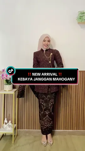 Rekomendasi Kebaya Janggan Wisuda Lamaran Tunangan Dengan Nuansa Wana Mahogany Yang Super Bestseller 🔥😍#janggan #kebayajanggan #kebayamahogany #kebayawisuda 
