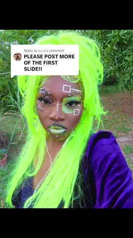 Replying to @𝙰̷𝚜̷𝚒̷𝚊̷ I have a tutorial on my YouTube channel : Sarah Alyssa  🫶🏾💚 #fyp #foryou #fypシ #fypシ゚viral #makeup #sarahalyssa #alt #alttiktok #alternative #y2k 
