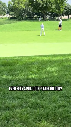 Ever seen a PGA TOUR player go DOD?! This was my first time and thought it was sick!! #golf #trend #viral #fyp #PGATOUR 