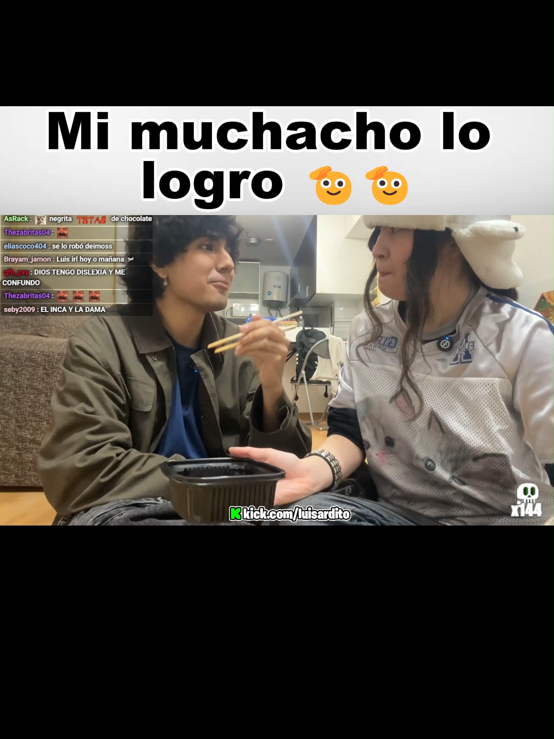 Este muchacho me llena de orgullo #luisardo #kickperu #luisardoclips #paratii #perú #donpollo #fyp