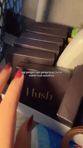 solusi banget buat gw yang gengsian #hush #chocolate 