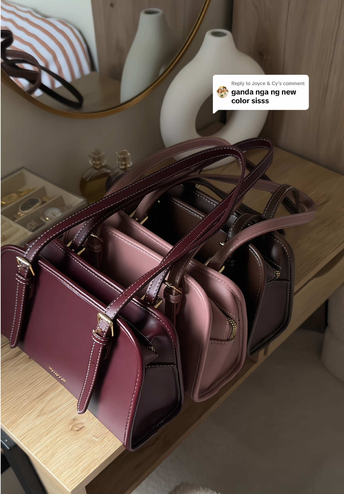 Replying to @Joyce & Cy renee bag is top tier! 🤩💫 #reneebag #mossdoom #shoulderbag 