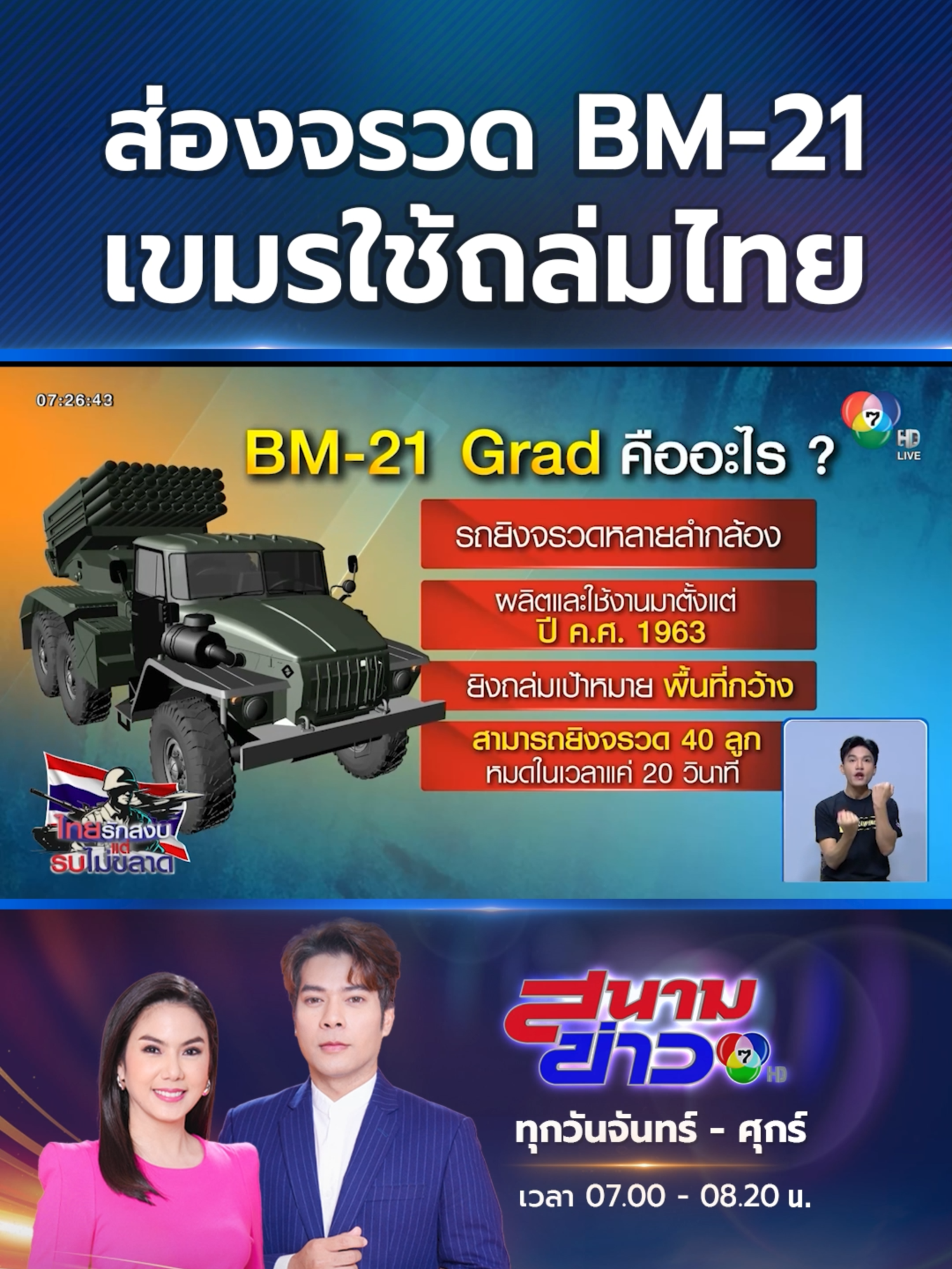 มาดูอาวุธอย่าง ปืนใหญ่จรวด หรือ 