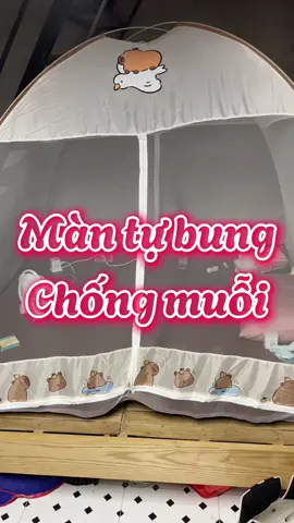 Màn tự bung chống muỗi là giải pháp tiện lợi giúp bảo vệ giấc ngủ của bạn khỏi muỗi và côn trùng. Thiết kế tự bung thông minh, dễ dàng mở ra và gấp gọn, không cần lắp đặt phức tạp. Màn chống muỗi tự bung được làm từ vải tuyn dày dặn, lưới mịn giúp không gian bên trong luôn thoáng mát, không bí bách. Khung thép đàn hồi chắc chắn, sử dụng lâu dài. Phù hợp cho cả người lớn và trẻ nhỏ, dùng được trên giường, nệm hay sàn nhà. Sản phẩm có nhiều kích thước và màu sắc để lựa chọn. Màn tự bung là lựa chọn lý tưởng để phòng tránh muỗi đốt, đặc biệt trong mùa mưa, giúp bạn ngủ ngon và an tâm mỗi đêm. #mantubung #manchongmuoi #mantubungchongmuoi #manchongmuoitubung #xuhuong 