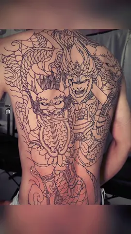 Hình xăm ngộ không cưỡi rồng full lưng #CapCut #tattoo #ngokhongcuoirong #mẫuhinhxam #hinhxamdep # @tinhtattoo75 