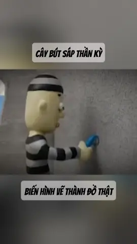 Bút sáp thần kì, vẽ gì cũng thành đồ thật #cartoon #hoathinh 