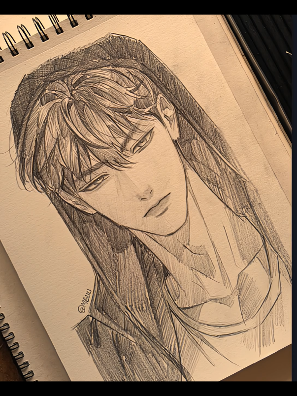 male drawing tutorial🍃 #drawing #art #sketch #fyp #sketchbook 