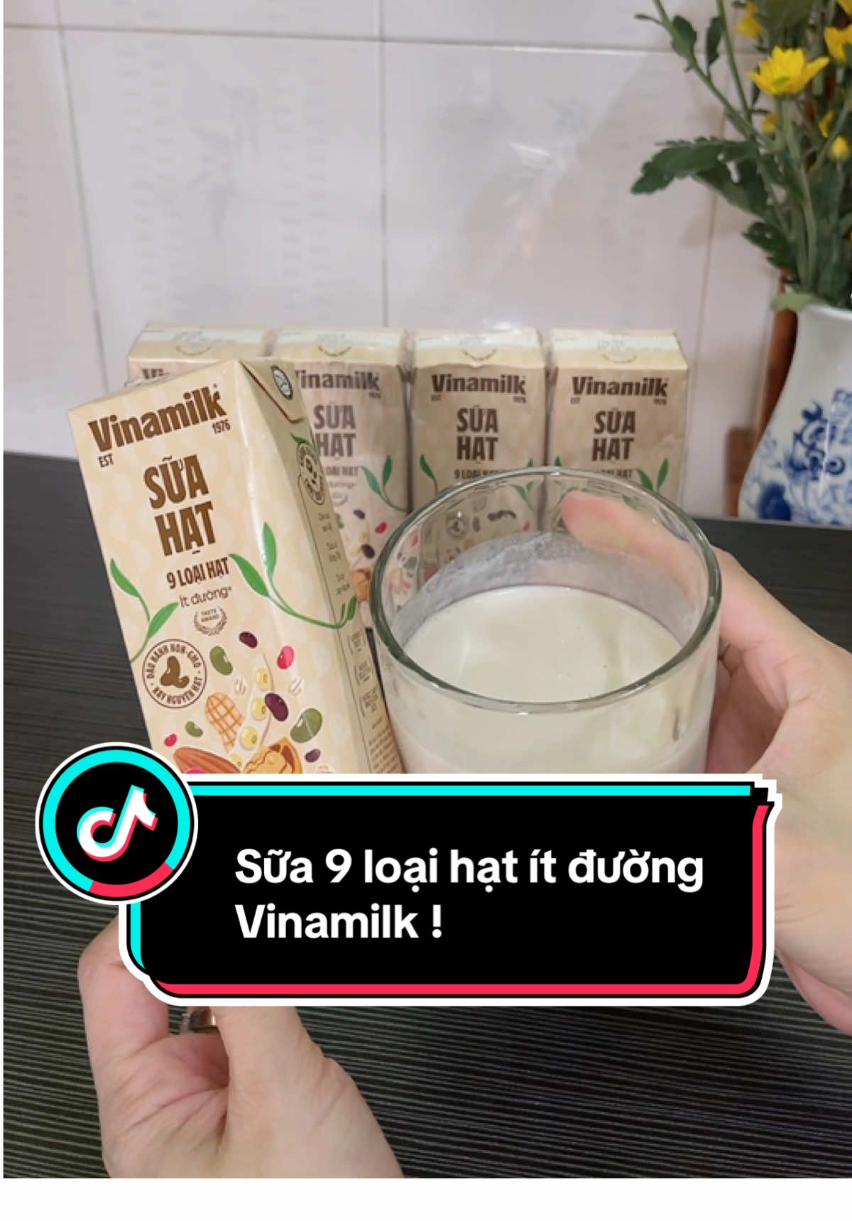 Thùng 24 hộp sữa 9 loại hạt ít đường 180ml Vinamilk !#bachhoathuytrang #xuhuong #xuhuongtiktok #xuhuongtiktok2024 #2025 #suatuoi #suahat 