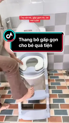 Mẹ nào đang tập cho bé đi vệ sinh mà stress quá thì nên xem cái này!!! Mình mua thử ai ngờ “mê thật sự” 😍 thang bô gấp gọn #mebimsua #mevabe #chamme2025 #bochobe #bo2in1 #taptibevs #dochosinhsan #sanphamhot #flashsale #reviewmebim #mebamua #reviewdochosinh #fyp  @Mẹ Oxy #xuhuongtiktok #muahangtiktok 