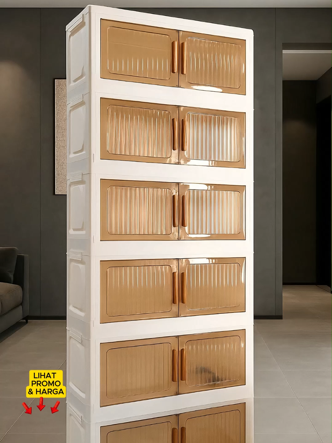 SIV 3/4/5/6 Susun Lemari Plastik Jumbo Lemari Plastik Lipat Penyimpanan Serbaguna Furniture ##terlaris #lemari #lemariplastik #lemariminimalis #lemaripakaian #lemaribaju #lemariantijamur #lemariestetik #lemariserbaguna #lemarianak #lemarimurah #lemarisusun #rak #lemariviral