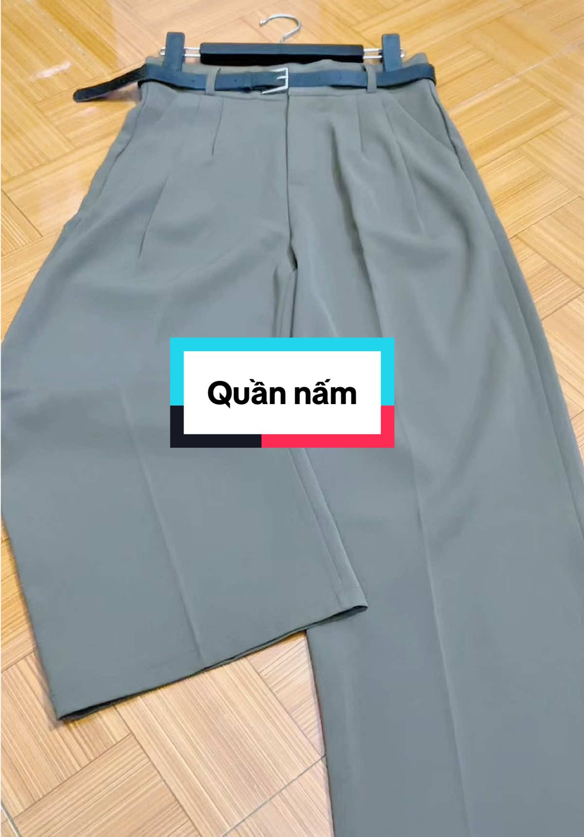 Quần suông nấm 90-92cm vải gold mềm rũ #quantaycongso #quansuongnamlun #quannamlun #viral #quansuongnu #quantaynu 