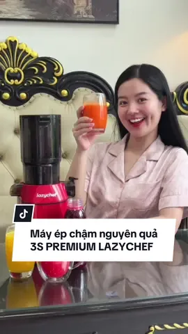 Sắm em máy này tự ép hoa quả mỗi ngày vừa healthy vừa ngon bổ rẻ các bác ơi #mayepchamnguyenqua #lazychefvietnam #mayepcham3s #MECpremium #MECnguyenqua #hongkiuriviu 