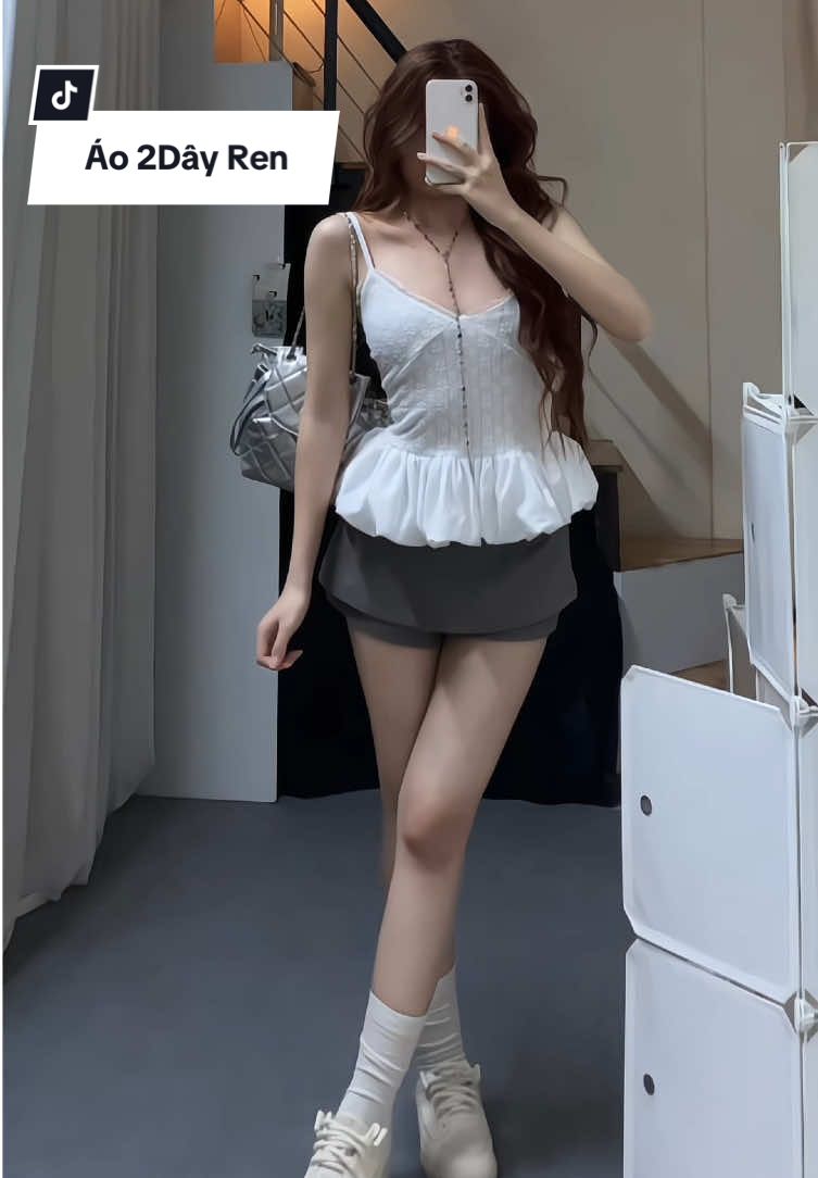 Áo phồng xoè xinh iu quá đi #saigonese #aohaiday #aohaidayxinh #aohaidaynu #thaosuneo #tiktokshop #xuhuongtiktok #viral 