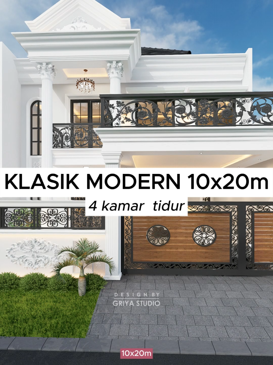 Semoga 2025 dimampukan punya rumah sekeren ini..aamiin #jasadesainrumah #arsitek #desainrumah #property 