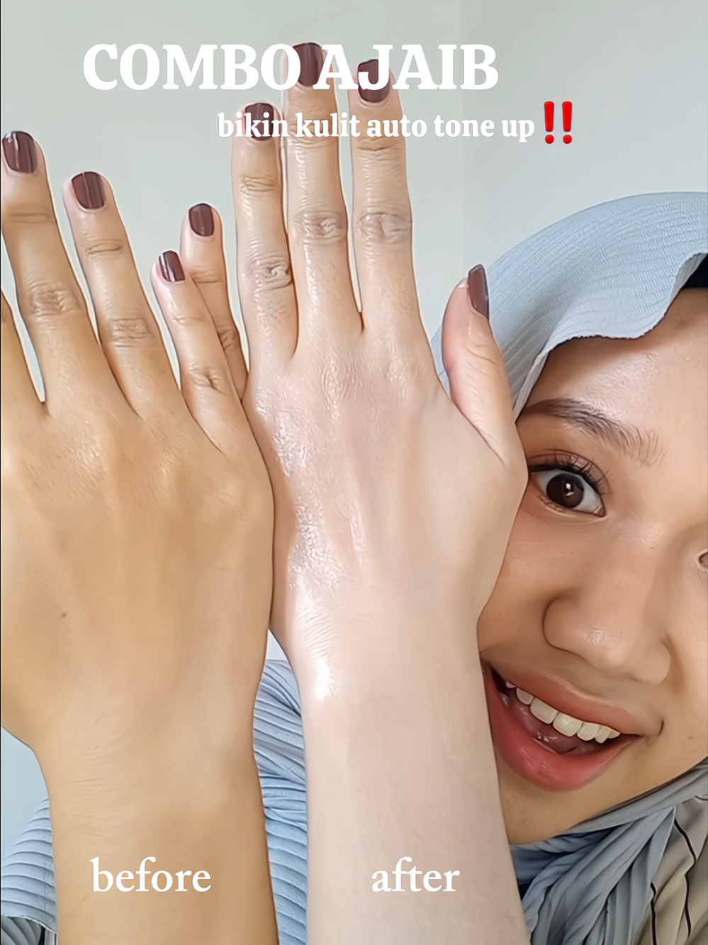 baru nemuin bodylotion yang tone upnya oke bgt, dicombo sama body boosternya makin mantulll, bener² penyelamat nih produknya @ezwhite  disaat kulitku mulai kusem karna sering kegiatan outdoor  #AHAForGlowingSkin #BrightenAndBoost #ExfoliateToRadiate #SkinResetRoutine #CerahkanKulitmu  #EZWhiteAhaBodyBooster  #EmpowerYourSKin #UnlockYourBeautySkin #EzWhiteJapaneseTofuLotion #CerahItuPilihan  #SekaliUsapCerahSeketika 