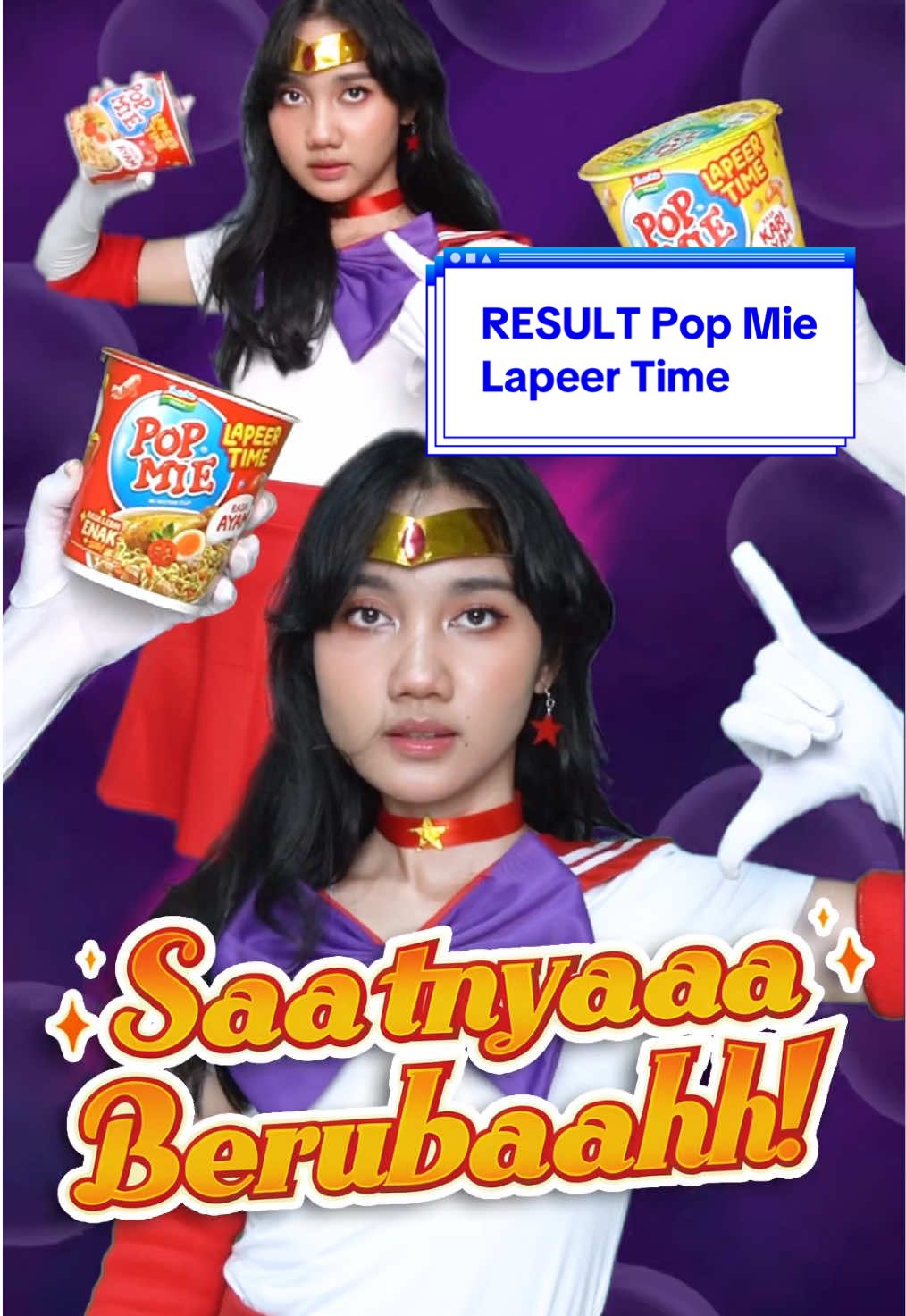 Kerjaan kok kayak nggak kelar-kelar 😫 Belum dimarahin atasan, bikin gak mood & lupa makan. Eh ternyata cuma butuh berubah bareng Pop Mie Lapeer Time buat hadapi semuanya! ✨ #SaatnyaBerubah @Pop Mie 