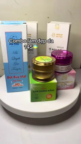 Combo dưỡng trắng da#kemduongtrangda #kemduongda #kemchongnang #serum#botruamat 