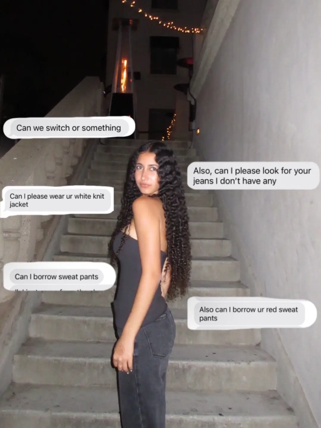 i borrow sm from her too so it's even 