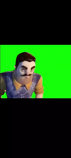 free hello neighbour green screen #trending #meme #funny #cr7suiiii609 