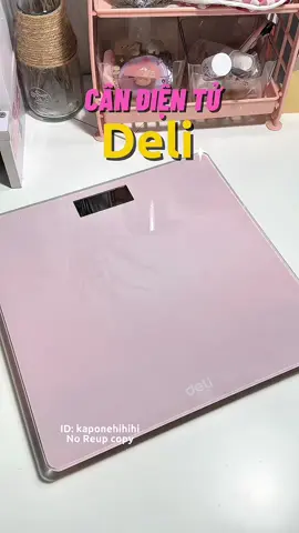 Cân điện tử Deli 💁🏻‍♀️🥰👉🏻#kaporeview #review #unboxing #candientu #cansuckhoe #candientuthongminh #deli 