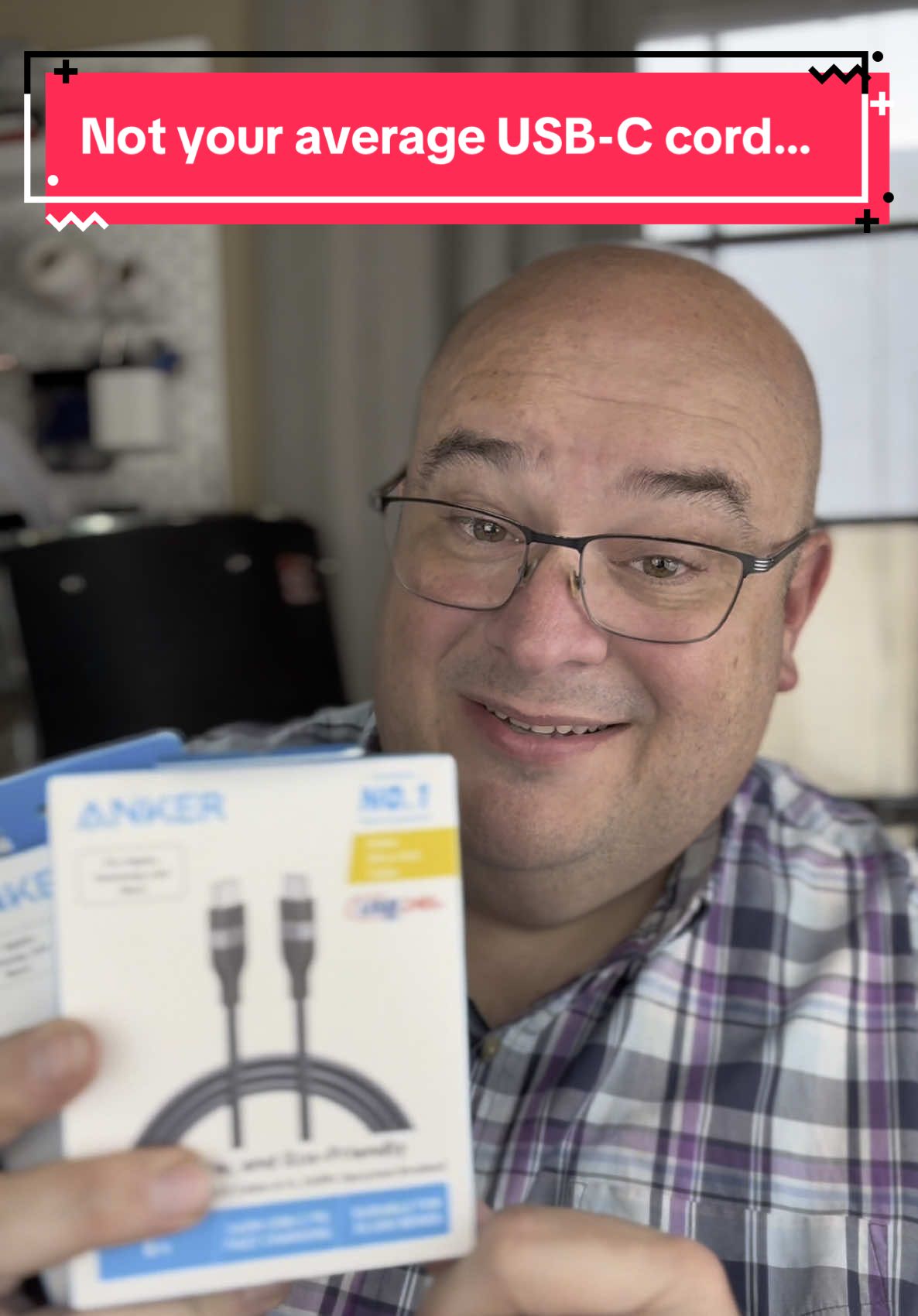 Just unboxed the Anker Nano 240W cable 🔌⚡️ Charges everything from my iPhone to my MacBook — and it actually looks cool for once. Tap the orange cart above the caption to check it out! 🧡 #anker #usbccable #techtok #chargingtips   #iphone16 #gadgets #cablecheck #tiktokshop   #creatorgear #ankerpower #usbcpower