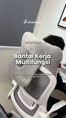 Membalas @IsWahyu Bantal ini emang nyaman banget karna tangan kita ngga bakalan kebas lagi pas tidur di meja. #bantalkerja #bantalmeja #bantalmultifungsi #paydaysale #promoguncang88 