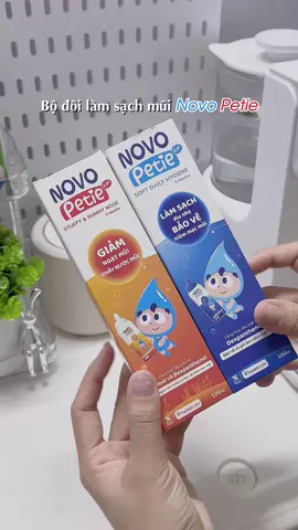 Xịt mũi Novo đúng là chân ái mỗi khi thời tiết giao mùa các bác ơi #xuhuong #viral #mebimsua #chamconkhoahoc #xitmuichobe #novopetie #nuoicondungcach