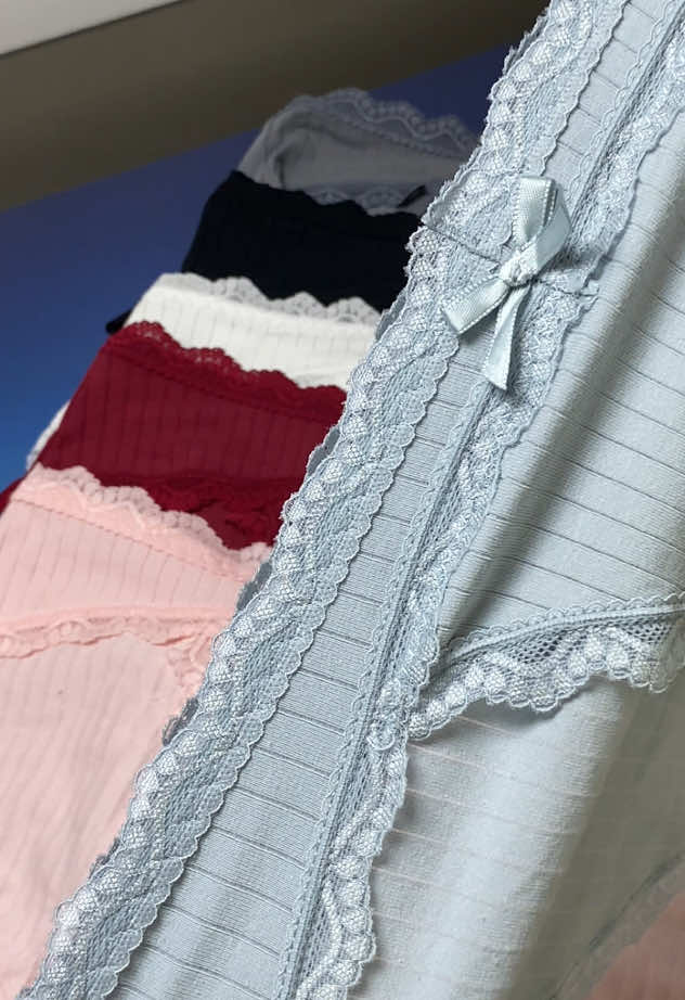 6 pcs underwear #levao #panties #cotton #foryou #womenswear 