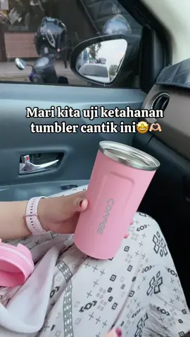 Rill awet bgt kaliah harus coba😭🫶🏻 #tumbler #tumblersoftiktok #tumblerviral #tumblercoffee #fyp #fypage 