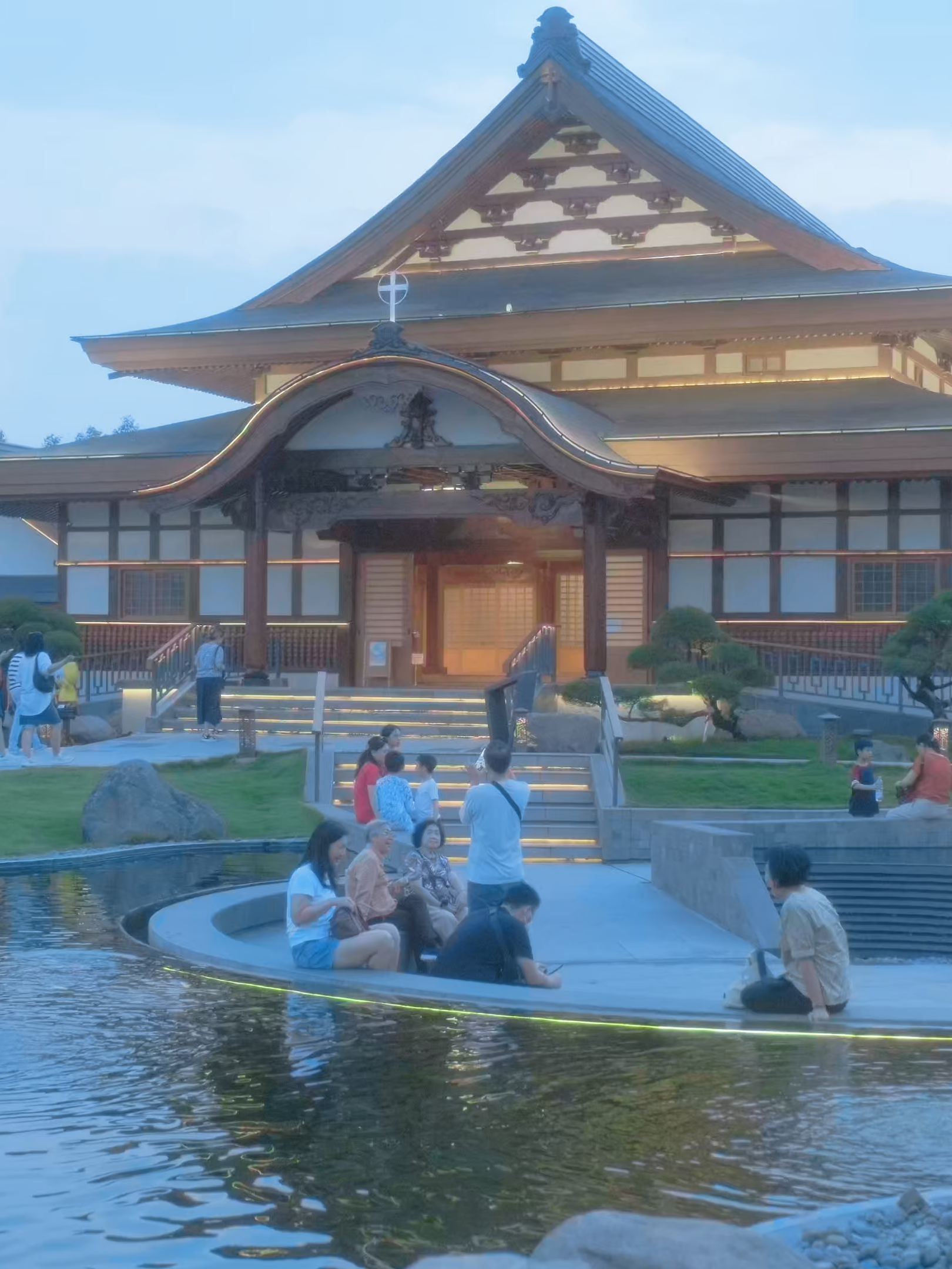Aku menemukan tempat yang indah di #Taman doa our lady of akita pik 2#jakarta ##indonesia ##pik2 #osaka pik2#pik #chinesesong